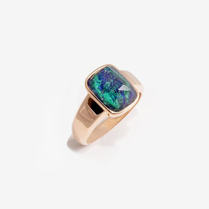 Azzurrite-Malachite e Cristallo di Rocca