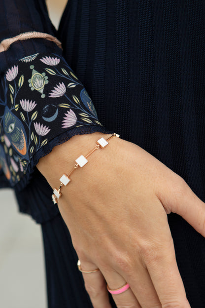 Bracciale oro e smalto