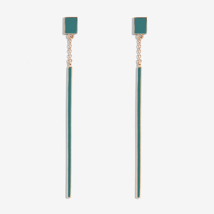 DROP TEAL - FLOATING EARRINGS