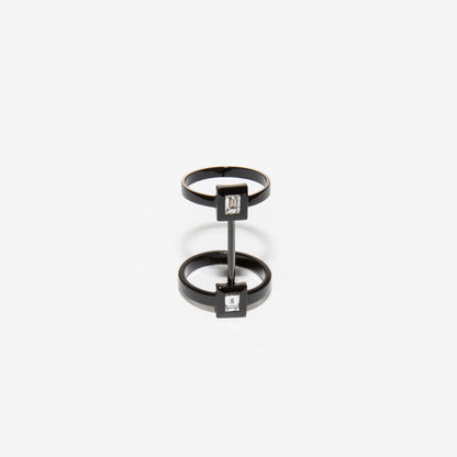 Anello con Diamanti a fascia