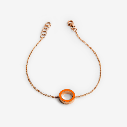 BRACCIALE ARANCIONE - INSIDE THE COLOR