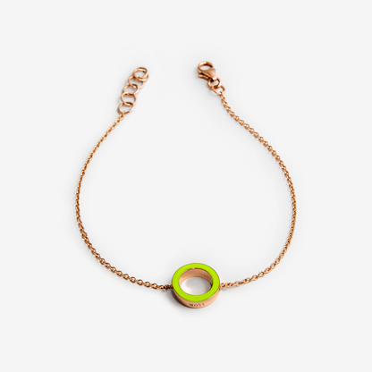 BRACCIALE VERDE LIME - INSIDE THE COLOR