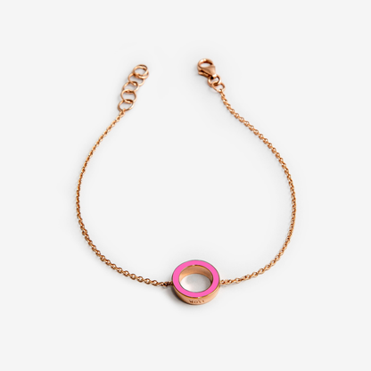 BRACCIALE ROSA FLUO - INSIDE THE COLOR