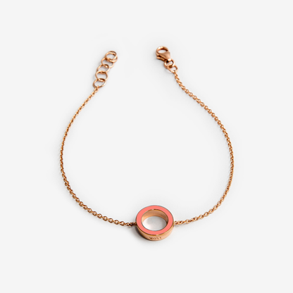 BRACCIALE ROSA SALMONE - INSIDE THE COLOR