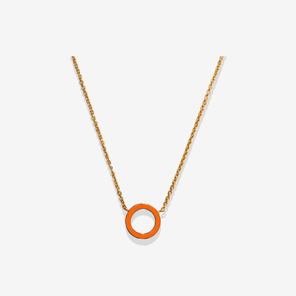 ORANGE NECKLACE - INSIDE THE COLOR