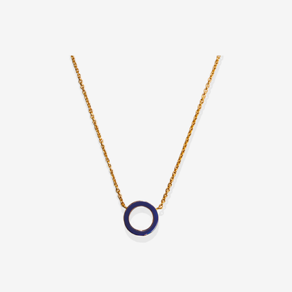 DARK BLUE NECKLACE - INSIDE THE COLOR