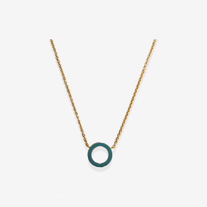 TEAL  NECKLACE - INSIDE THE COLOR