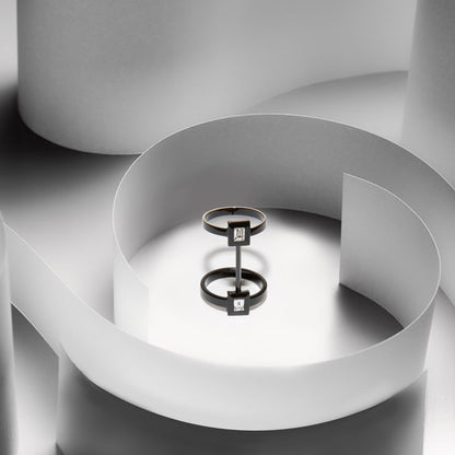 Anello con Diamanti a fascia